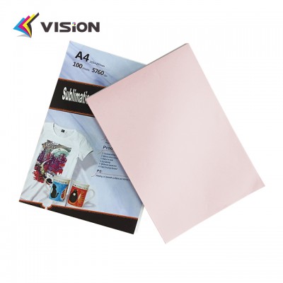 100gsm Dye Sublimation Heat Transfer Paper Inkjet Printer 100 Sheets A4