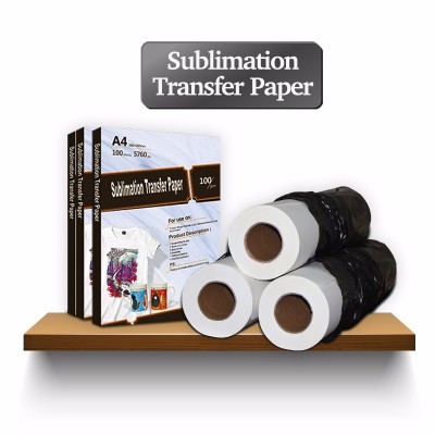 100gsm dye sublimation paper a4 a3 size sublimation transfer paper